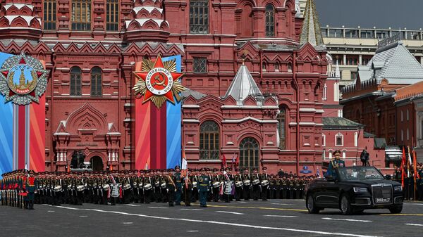 Военный парад, посвященный 79-й годовщине Победы в Великой Отечественной войне - Sputnik Беларусь