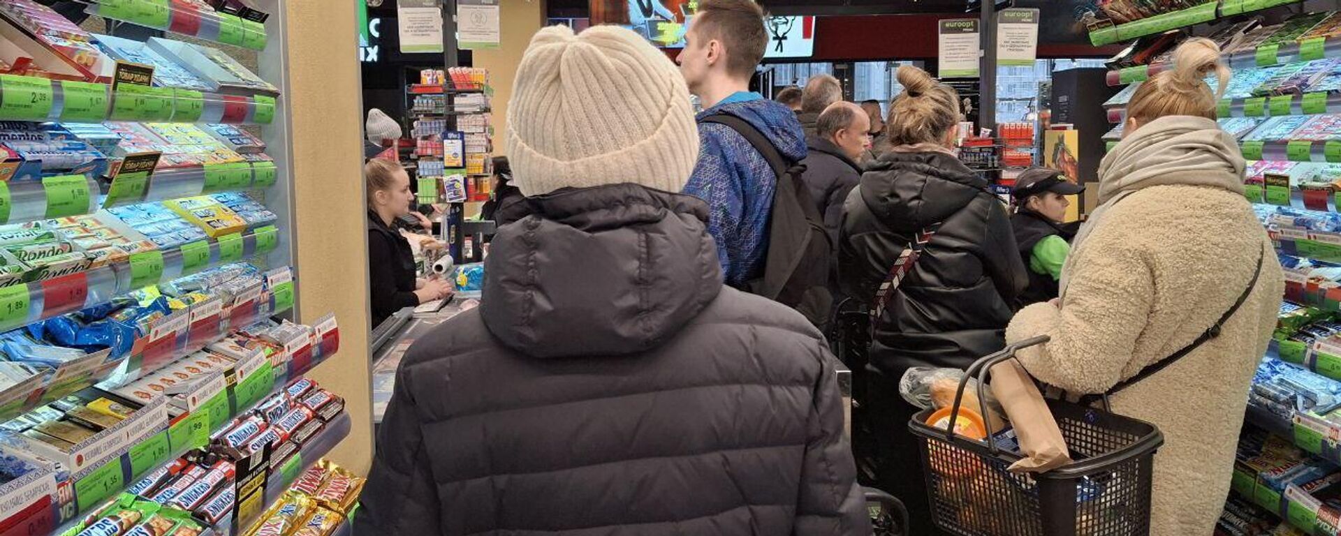 Очередь в магазине - Sputnik Беларусь, 1920, 06.01.2025