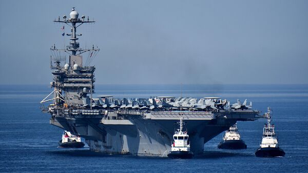 Американский авианосец USS Harry Truman - Sputnik Беларусь