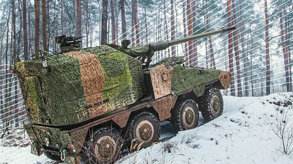 САУ Boxer RCH 155 - Sputnik Беларусь