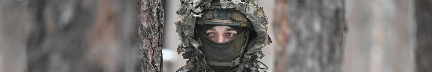 Военнослужащий в зоне СВО - Sputnik Беларусь