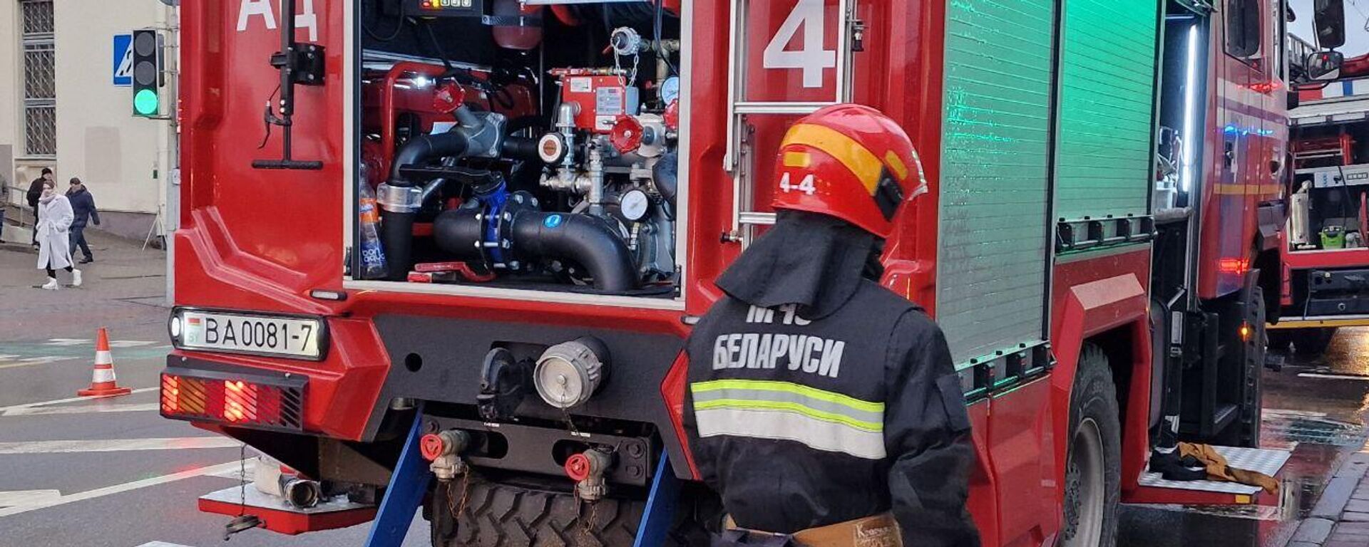 Пожарная машина - Sputnik Беларусь, 1920, 01.01.2026