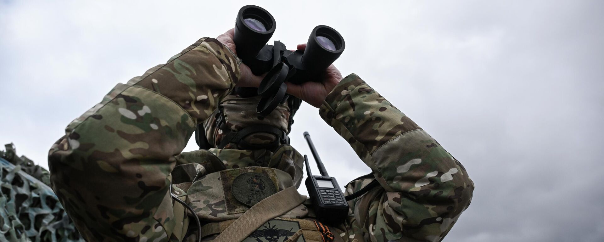 Ваеннаслужачы 1430-га гвардзейскага мотастралковага палка УС РФ на Запарожскім напрамку - Sputnik Беларусь, 1920, 12.05.2026