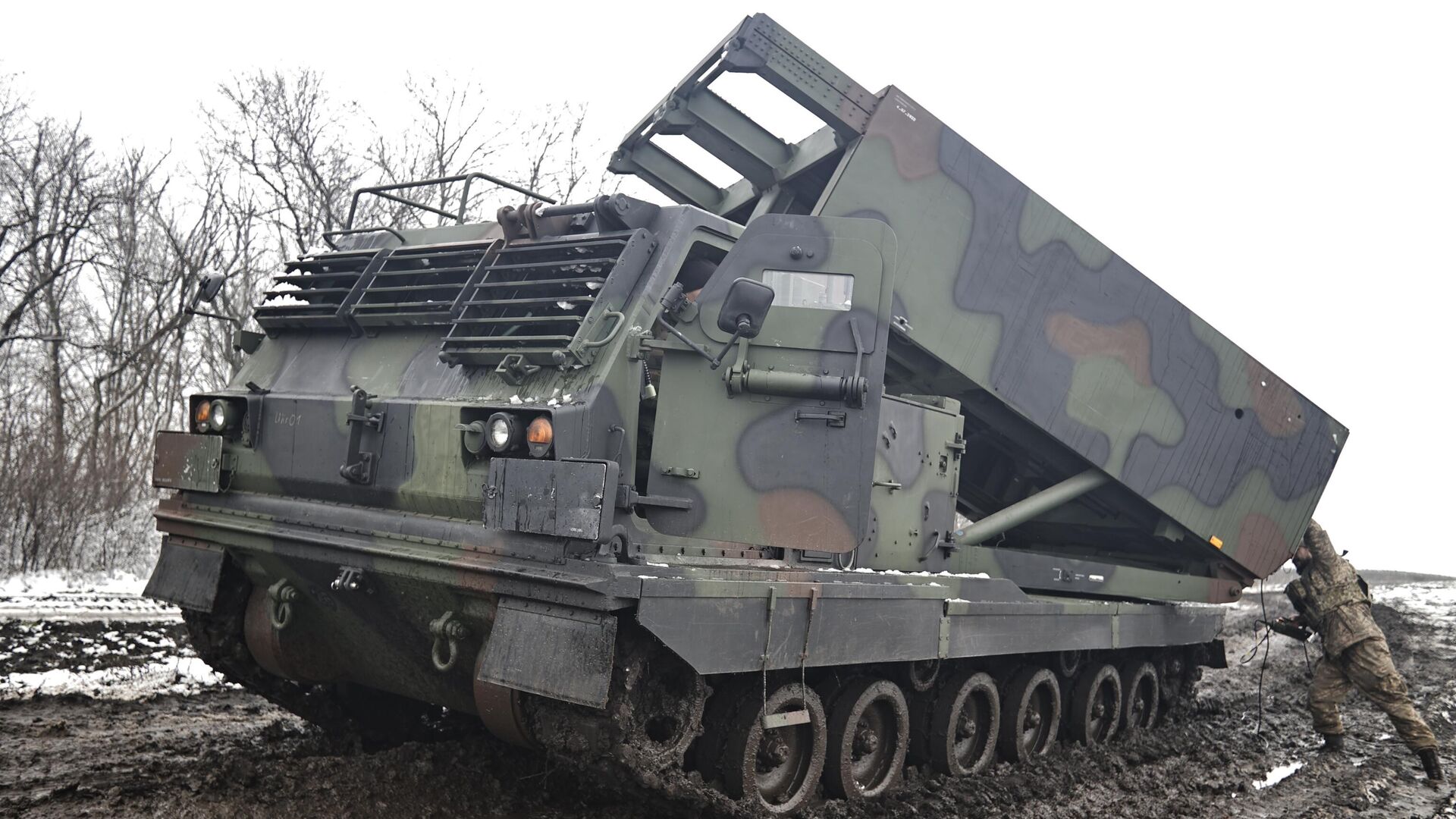 Реактивная система залпового огня MLRS - Sputnik Беларусь, 1920, 02.02.2025