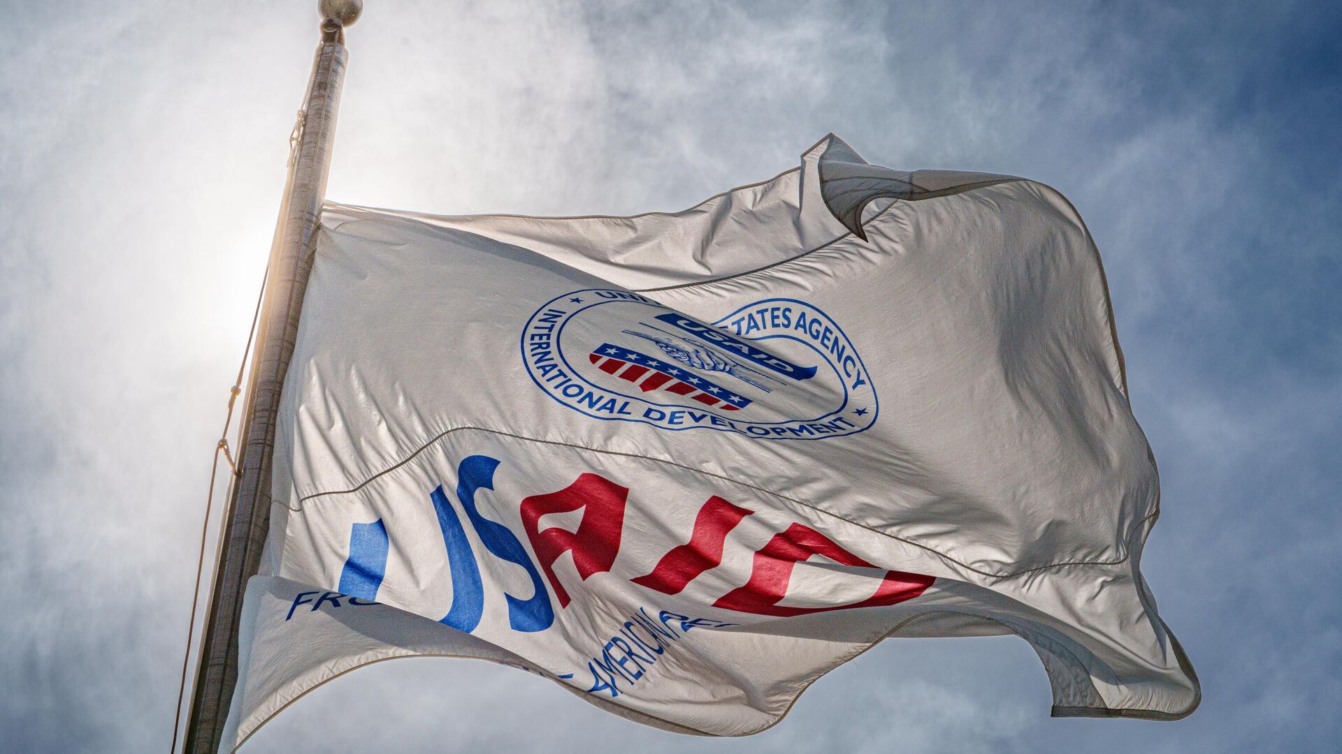 Флаг USAID  - Sputnik Беларусь, 1920, 02.02.2025
