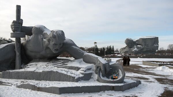 На территории мемориального комплекса Брестская крепость - герой  - Sputnik Беларусь