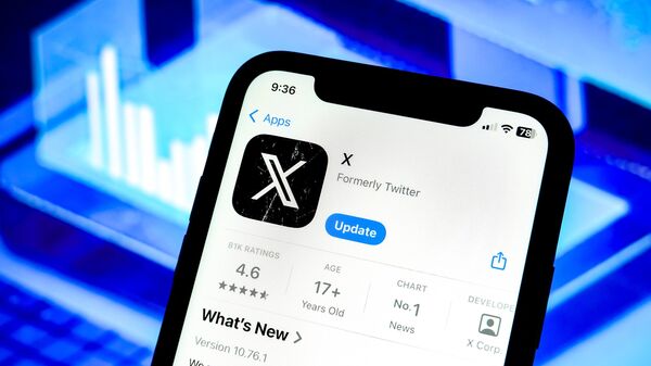 Логотип приложения X (Twitter) в Apple Store - Sputnik Беларусь