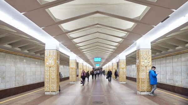 Станция метро Площадь Якуба Коласа - Sputnik Беларусь