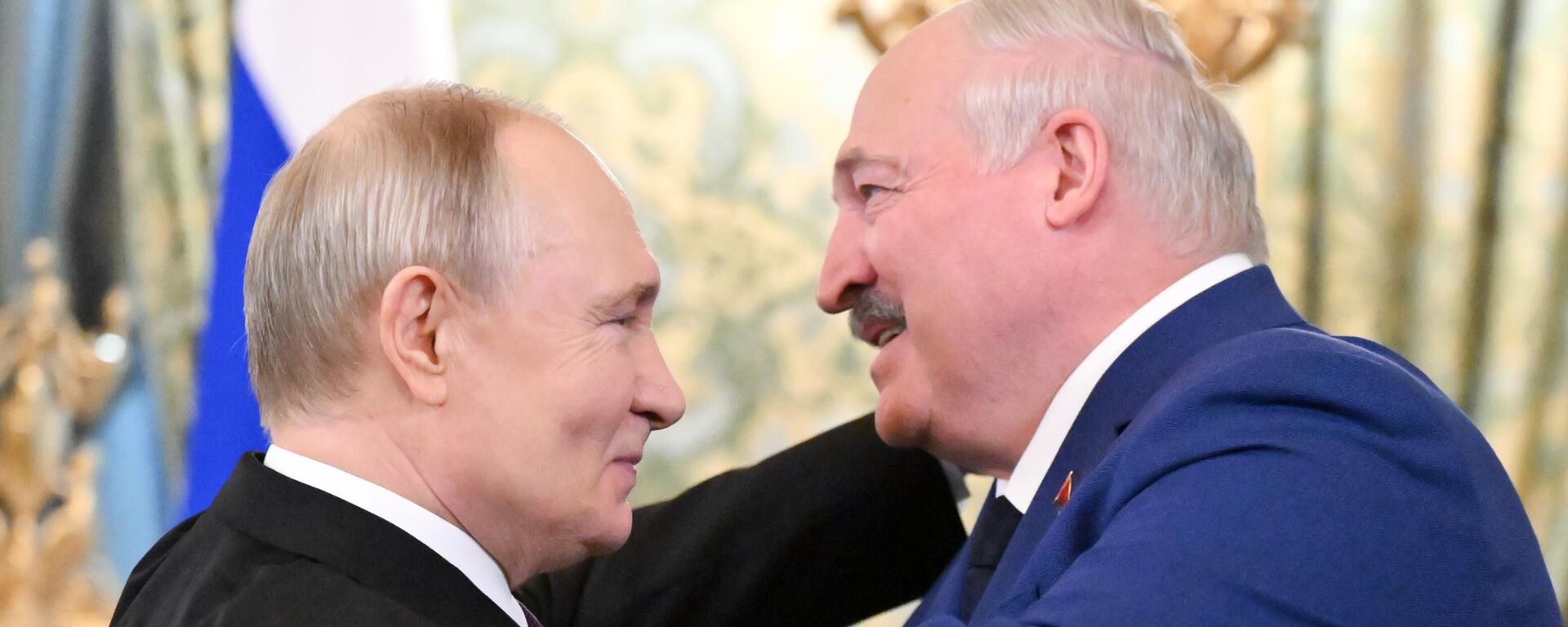 Прэзідэнт Расіі Уладзімір Пуцін і прэзідэнт Беларусі Аляксандр Лукашэнка - Sputnik Беларусь, 1920, 18.12.2025