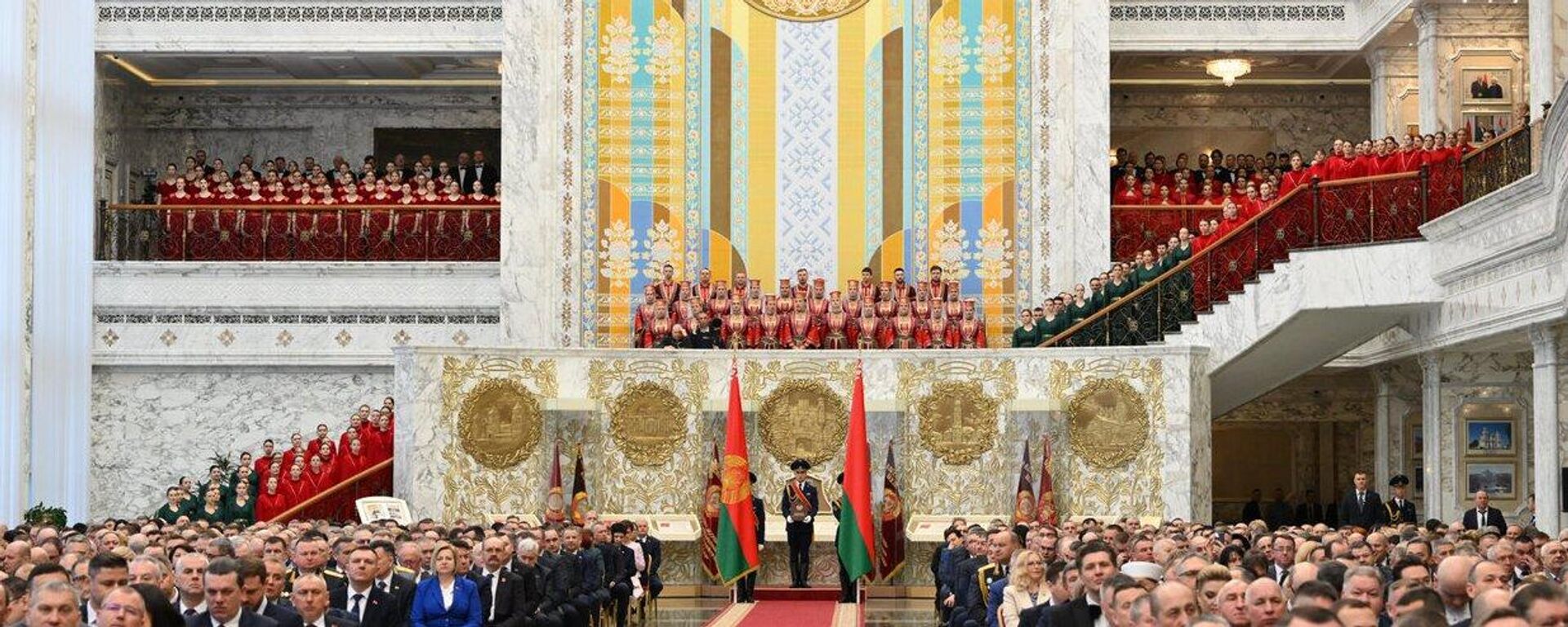 Церемония инаугурации Александра Лукашенко – прямая трансляция - Sputnik Беларусь, 1920, 25.03.2025