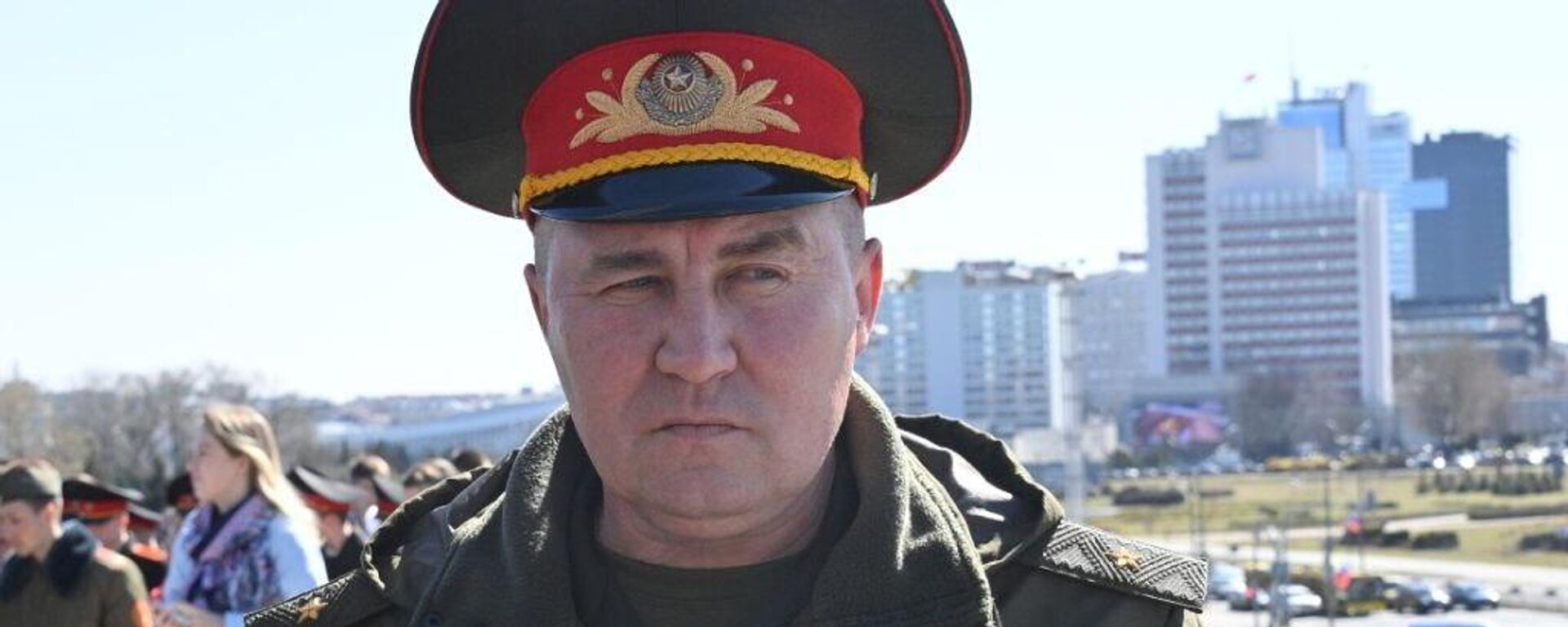 Памочнік міністра абароны Беларусі па ідэалагічнай рабоце Леанід Касінскі - Sputnik Беларусь, 1920, 18.06.2025