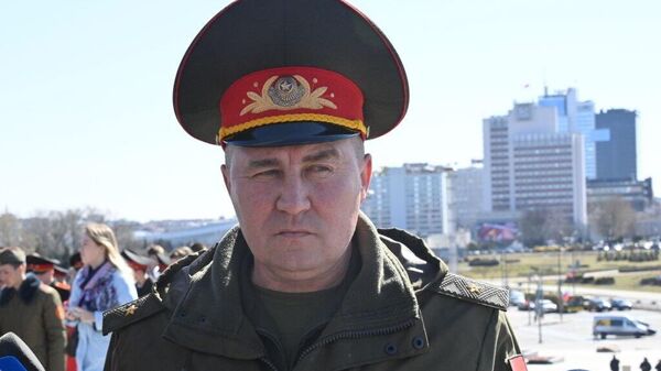 Памочнік міністра абароны Беларусі па ідэалагічнай рабоце Леанід Касінскі - Sputnik Беларусь