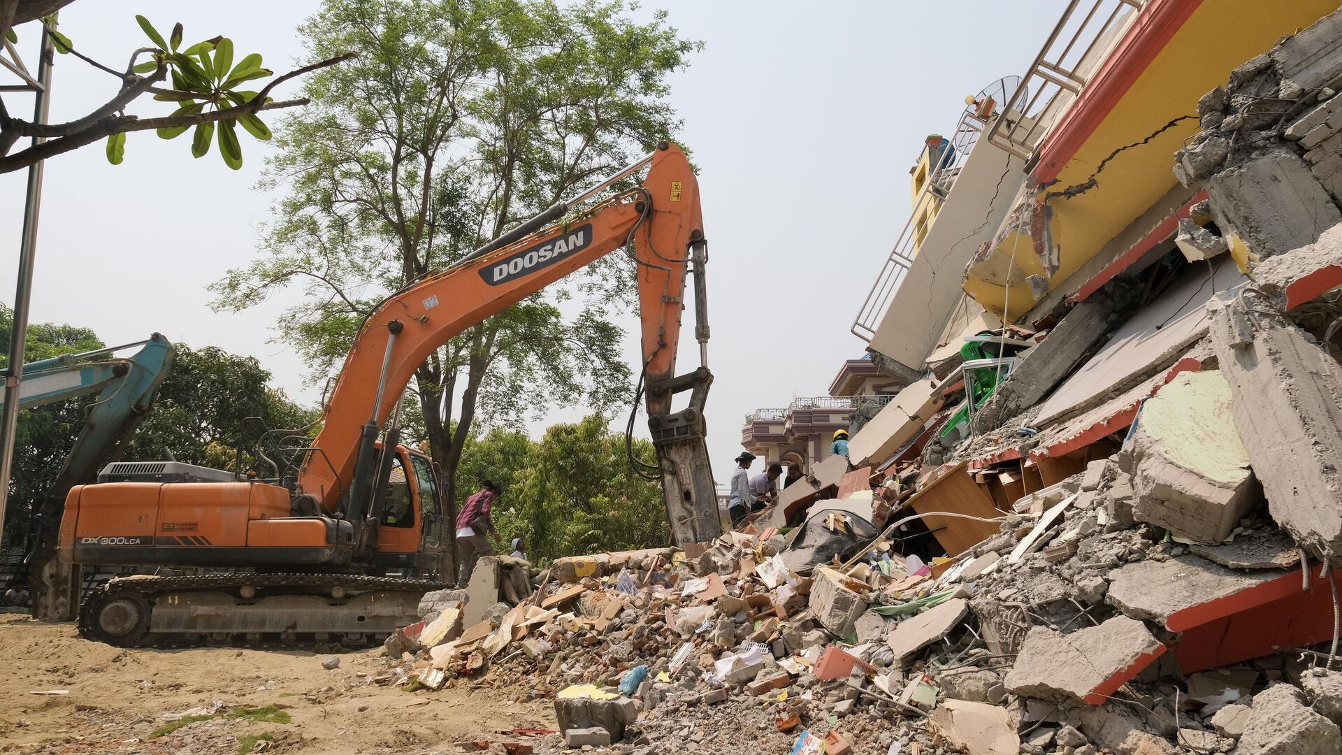 Последствия землетрясения в Мьянме - Sputnik Беларусь, 1920, 04.04.2025