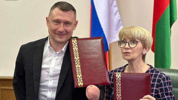 Аляксей Талай і Вольга Дземічава - Sputnik Беларусь