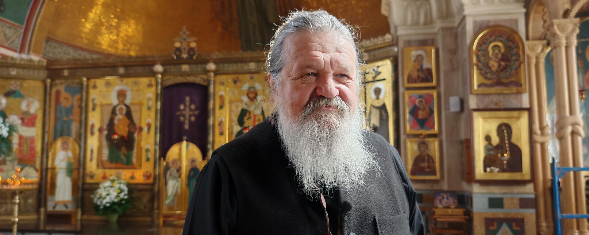 Духовник Свято-Елисаветинского монастыря в Минске протоиерей Андрей Лемешонок - Sputnik Беларусь, 1920, 14.04.2025