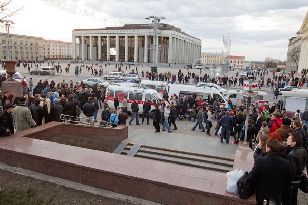 Взрыв в минском метро Взрыв в минском метро - Sputnik Беларусь