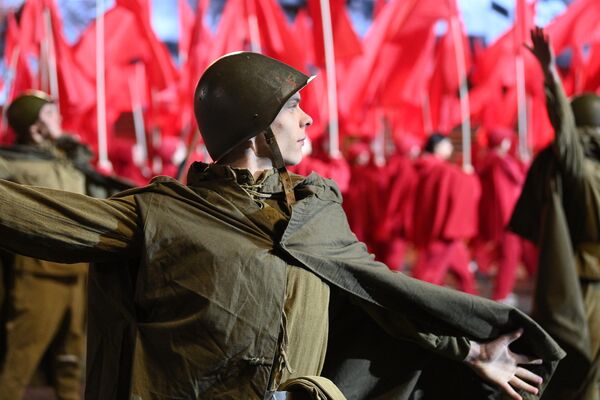 Генеральная репетиция парада в Минске Генеральная репетиция парада в Минске - Sputnik Беларусь