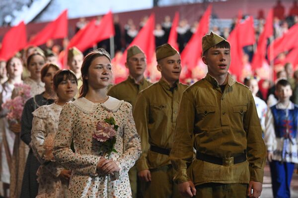 Генеральная репетиция парада в Минске Генеральная репетиция парада в Минске - Sputnik Беларусь