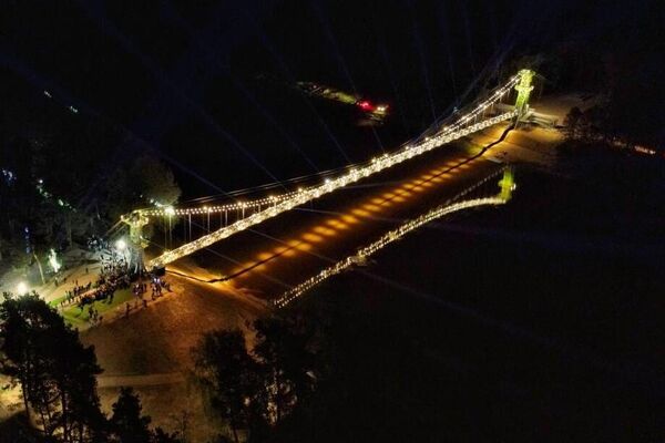 Открытие моста в Мостах - Sputnik Беларусь