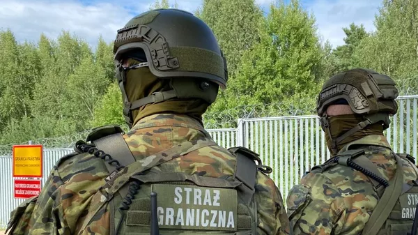 Польские пограничники - Sputnik Беларусь