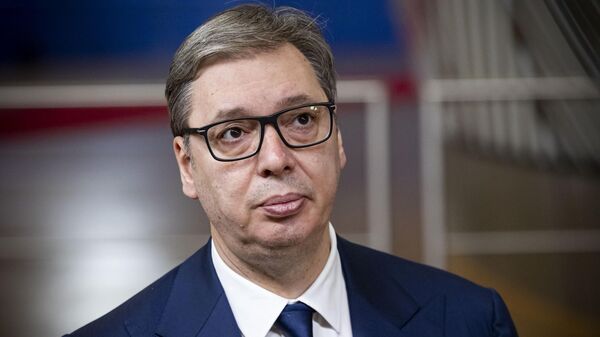 Сербский президент Александр Вучич - Sputnik Беларусь