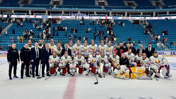 Сборная Беларуси – победитель Qazaqstan Hockey Open - Sputnik Беларусь