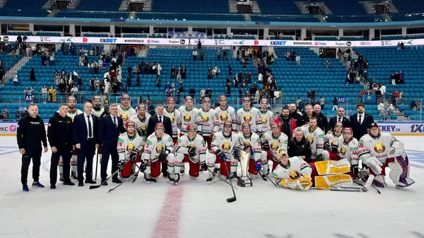 Сборная Беларуси – победитель Qazaqstan Hockey Open - Sputnik Беларусь