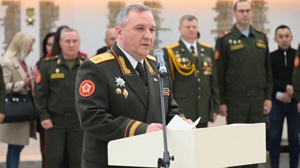 Міністр абароны Беларусі Віктар Хрэнін - Sputnik Беларусь