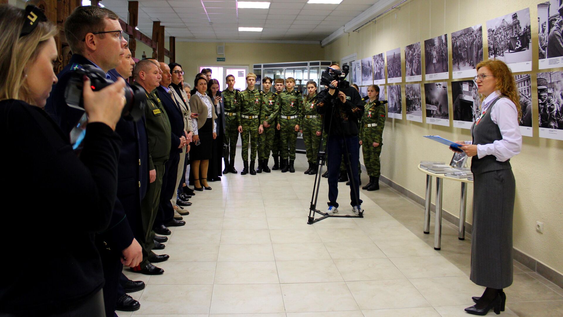 На адкрыцці выставы ў Барысаве На адкрыцці выставы ў Барысаве - Sputnik Беларусь, 1920, 05.05.2025