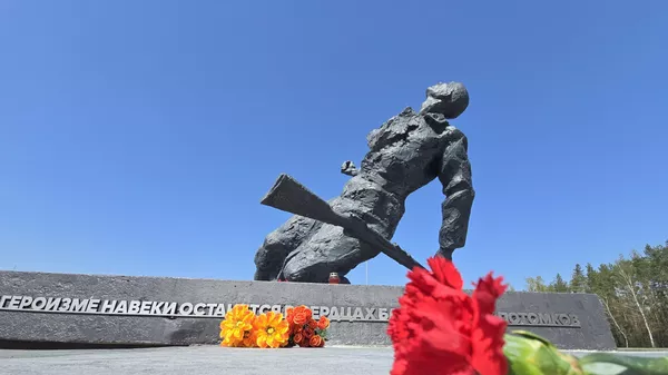 Памятник бойцам, сражавшимся на Проне в 1943-1944 годах - Sputnik Беларусь
