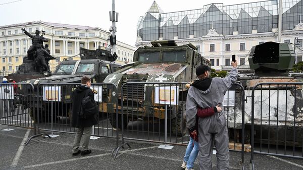 Выставка трофейной техники из зоны СВО во Владивостоке - Sputnik Беларусь