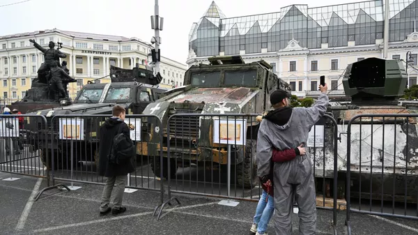 Выставка трофейной техники из зоны СВО во Владивостоке - Sputnik Беларусь