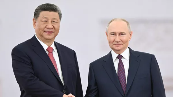 Президент РФ Владимир Путин и председатель КНР Си Цзиньпин - Sputnik Беларусь