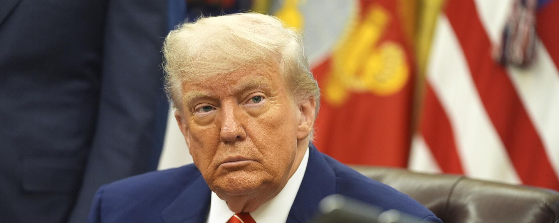 Амерыканскі прэзідэнт Дональд Трамп - Sputnik Беларусь, 1920, 27.06.2025