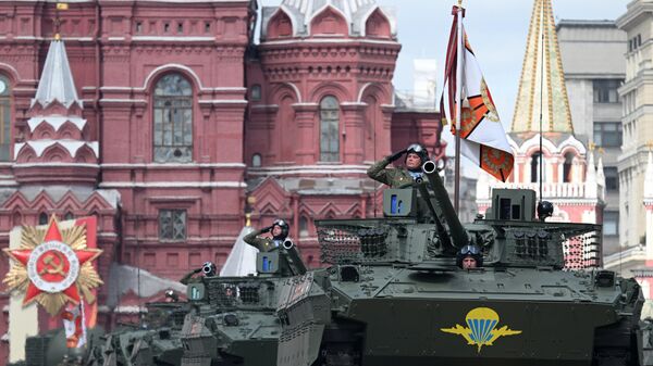 Ваенны парад у Маскве, прысвечаны 80-годдзю Перамогі ў Вялікай Айчыннай вайне - Sputnik Беларусь