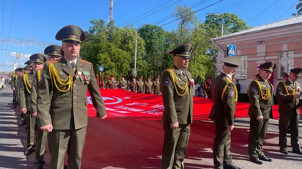 Парад военной техники и авиация: Гомель празднует День Победы - Sputnik Беларусь