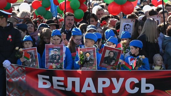 Святкаванне Дня Перамогі ў Мінску - Sputnik Беларусь
