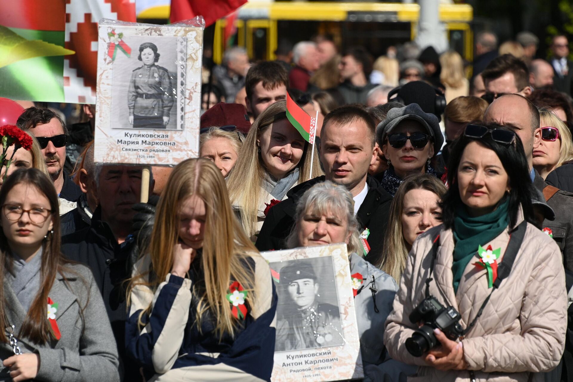 Празднование Дня Победы в Минске Празднование Дня Победы в Минске - Sputnik Беларусь, 1920, 09.05.2025