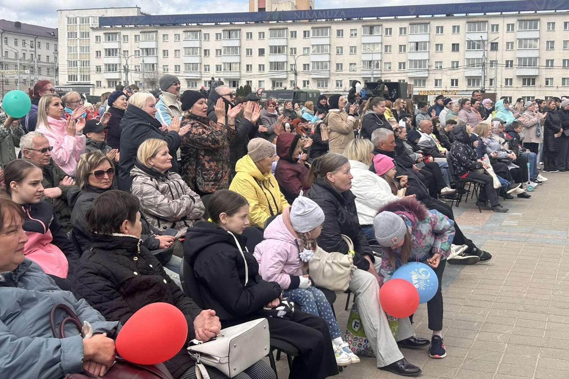 Празднование Дня Победы в Витебске Празднование Дня Победы в Витебске - Sputnik Беларусь, 1920, 09.05.2025