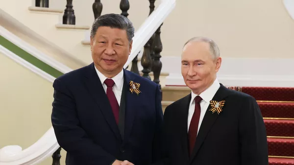 Президент РФ Владимир Путин и председатель КНР Си Цзиньпин - Sputnik Беларусь