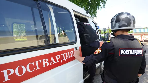 Сотрудник Управления федеральной службы войск национальной гвардии РФ - Sputnik Беларусь