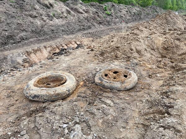 Найденные детали машины ГАЗ - Sputnik Беларусь