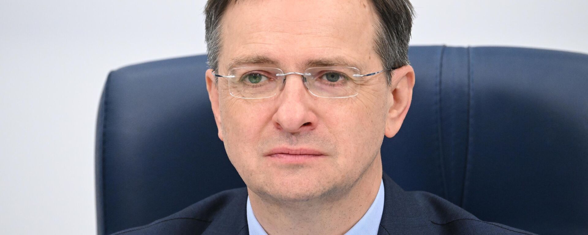 Кіраўнік перагаворнай дэлегацыі РФ у Стамбуле Уладзімір Мядзінскі - Sputnik Беларусь, 1920, 15.05.2025
