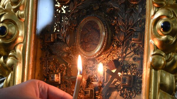 Жировичская икона Божьей Матери
 - Sputnik Беларусь