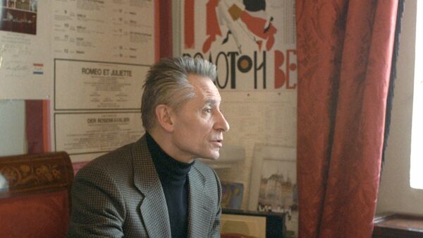 Главный балетмейстер Государственного академического Большого театра СССР, народный артист СССР, Герой Социалистического Труда, лауреат Ленинской и Государственной премий СССР, профессор Юрий Николаевич Григорович, 1987 год - Sputnik Беларусь