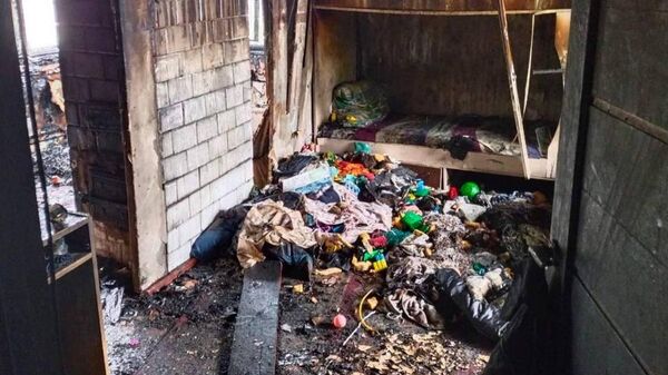 Пожар в Каменецком районе - Sputnik Беларусь