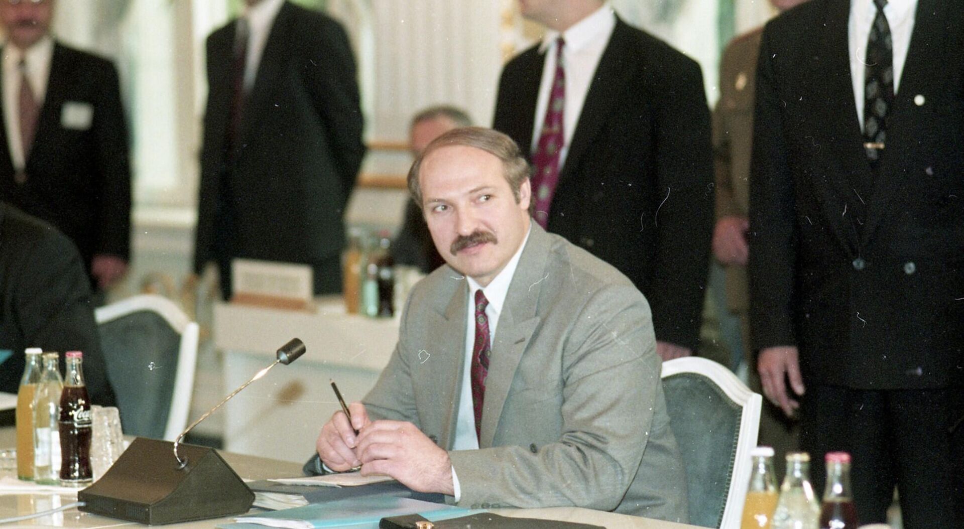 Александр Лукашенко на заседании Совета глав государств СНГ Александр Лукашенко на заседании Совета глав государств СНГ - Sputnik Беларусь, 1920, 23.05.2025