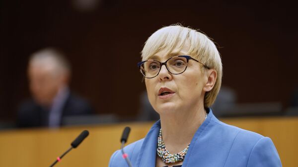 Президент Словении Наташа Пирц Мусар  - Sputnik Беларусь