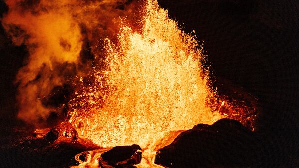 Извержение вулкана Килауэа, архивное фото - Sputnik Беларусь