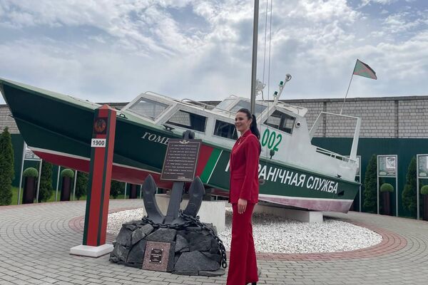 Марина Василевская встретилась с личным составом Гомельской пограничной группы - Sputnik Беларусь